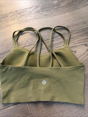 lululemon athletica Olive Strappy Sports Bra